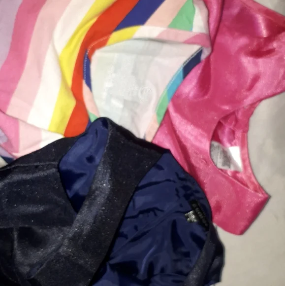 Lot of 3 Beautiful princess girl dresses size4.4T.